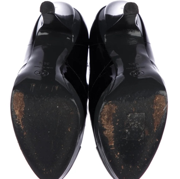 Chanel round-toe booties with box and dust bag - Picture 6 of 6